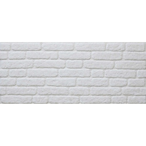 دیوارپوش طرح آجر - سفید - کد651